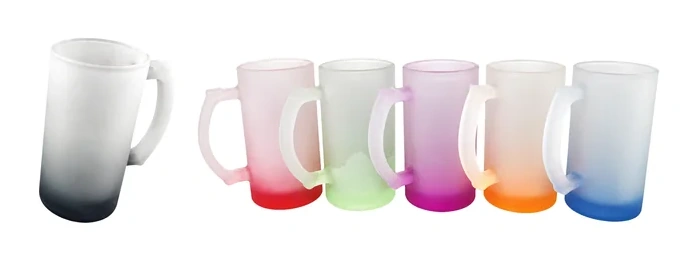 Caneca de Chopp Jateada Colorida 450 ml